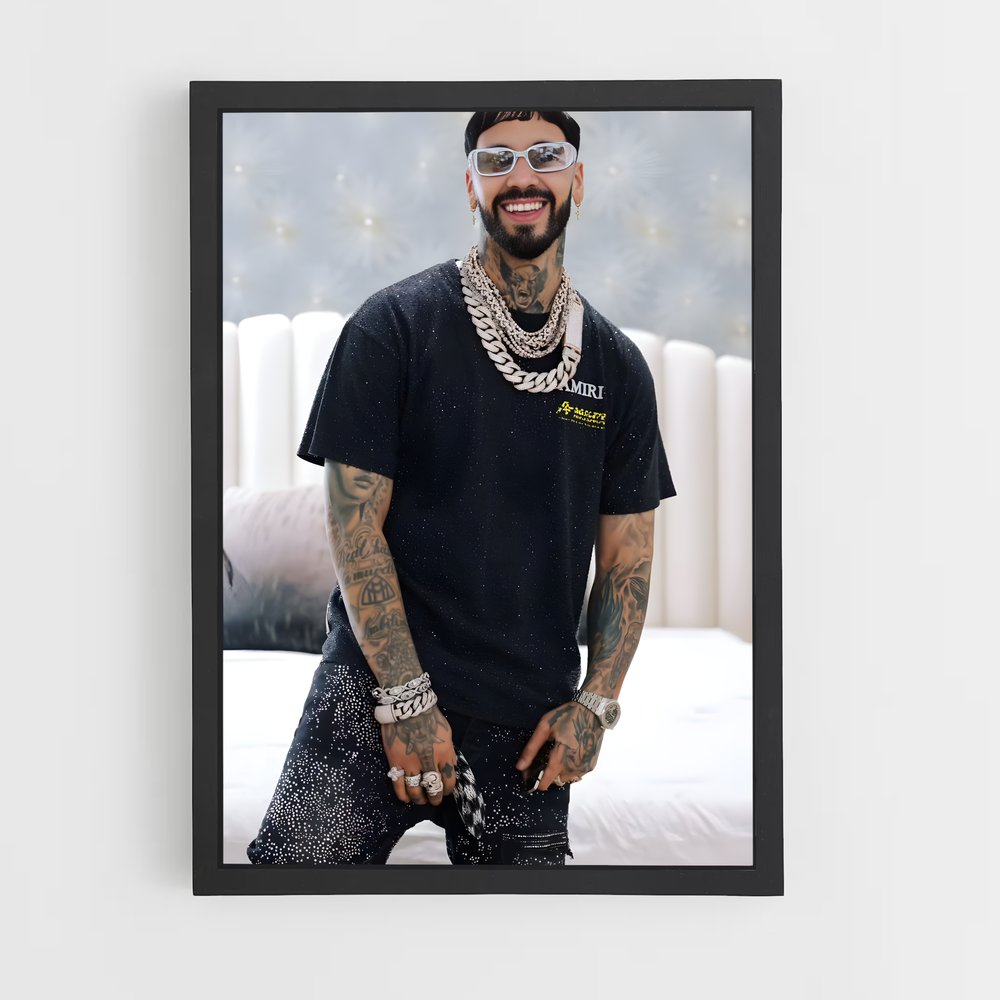 ap-anuel aa-2 cadre Noir