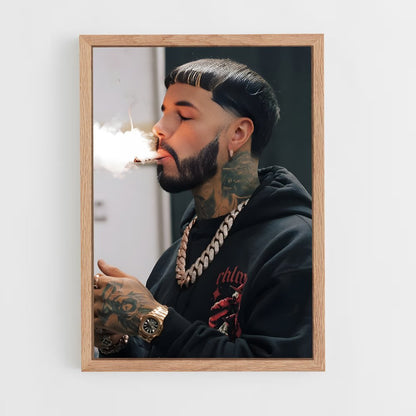 ap-anuel aa-6 cadre Bois clair