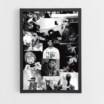 ap-anuel aa-9 cadre Noir