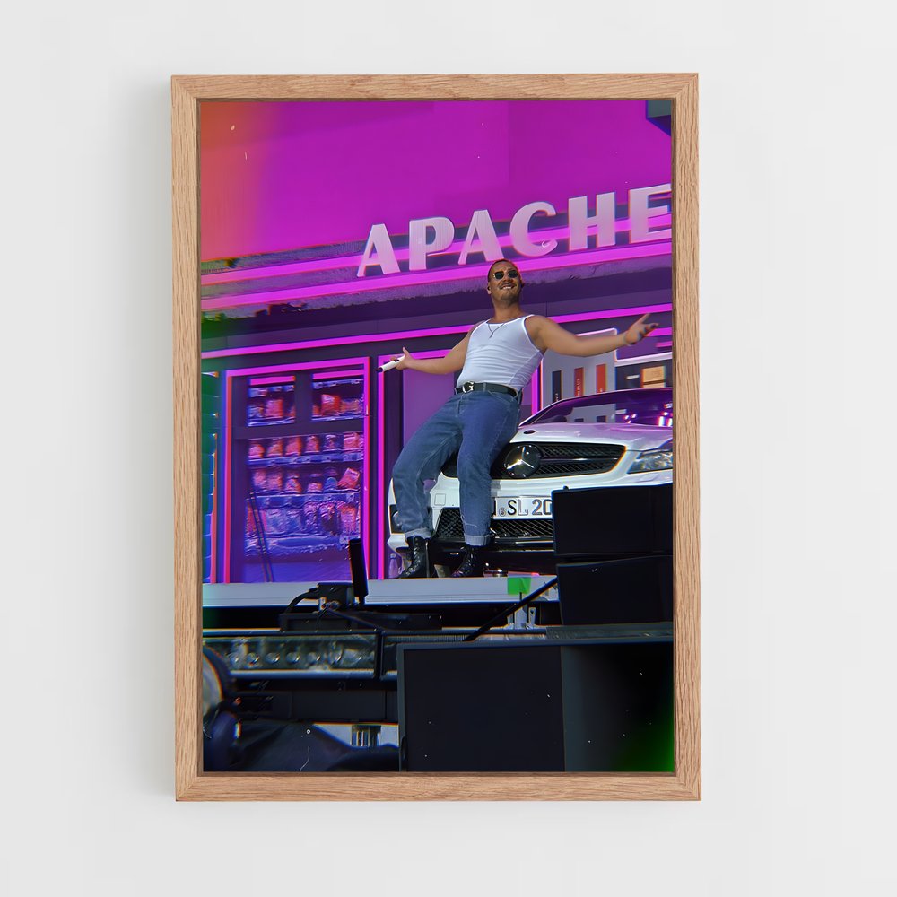 ap-apache 207-6 cadre Bois clair