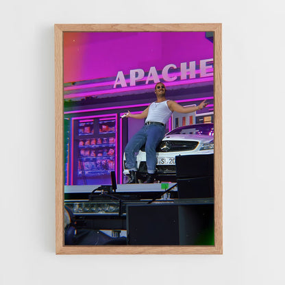 ap-apache 207-6 cadre Bois clair
