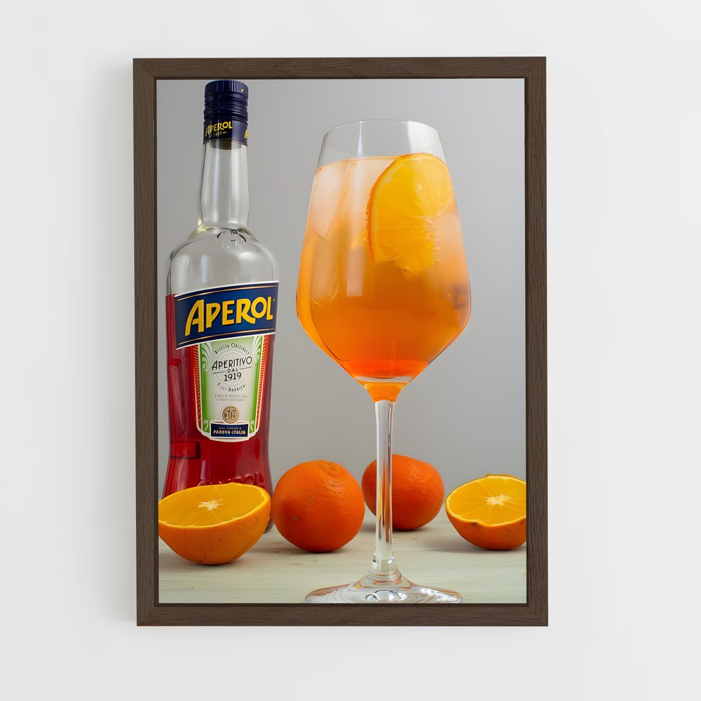 ap-aperol spritz-10 cadre Bois foncé