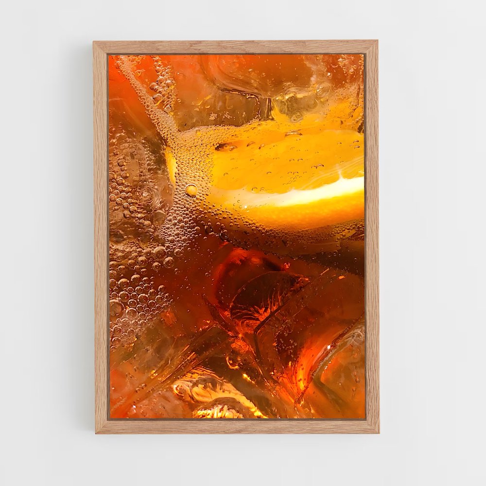 ap-aperol spritz-4 cadre Bois clair