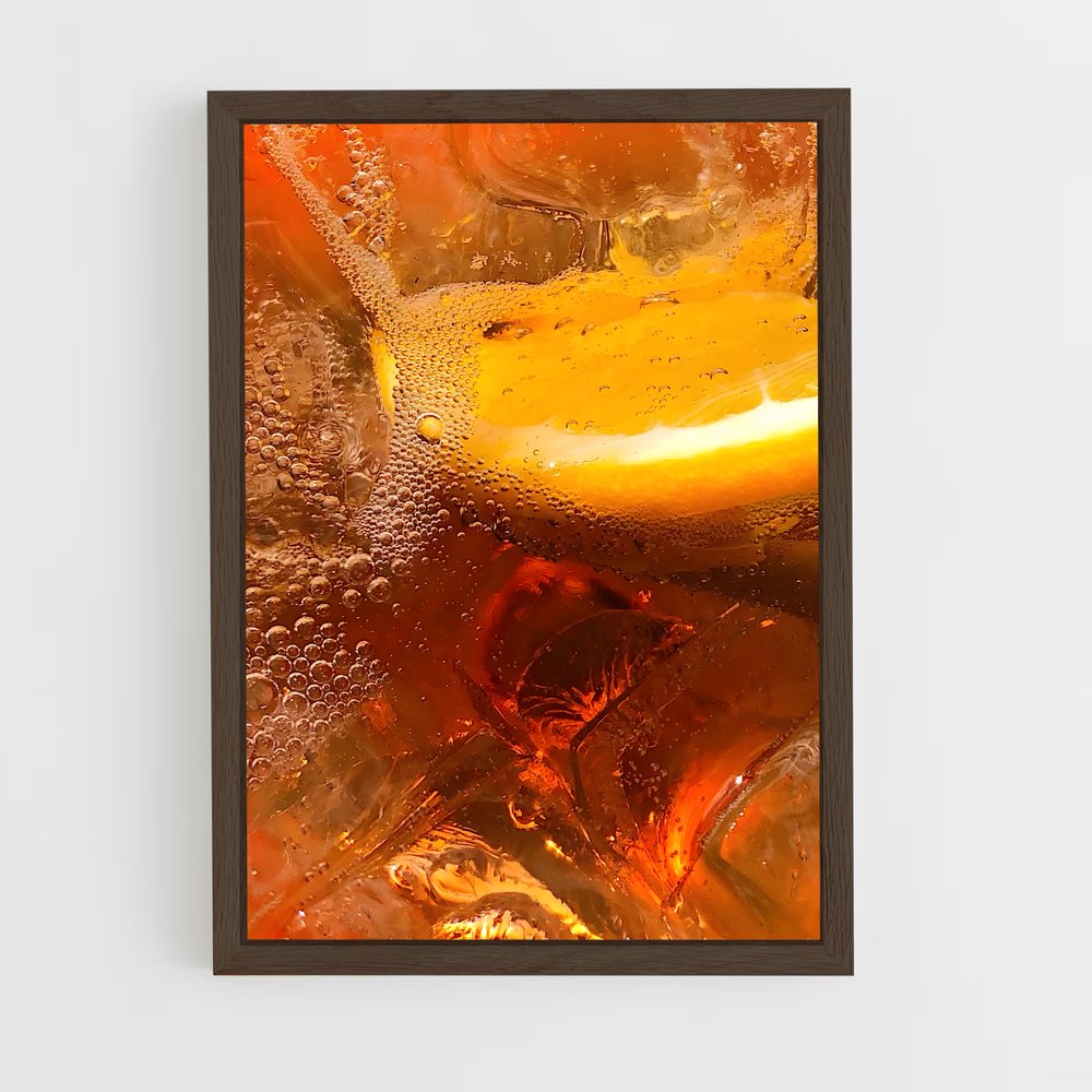 ap-aperol spritz-4 cadre Bois foncé