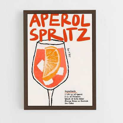 ap-aperol spritz-5 cadre Bois foncé
