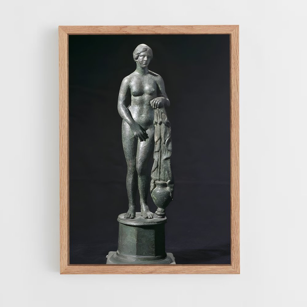 ap-aphrodite of knidos-2 cadre Bois clair