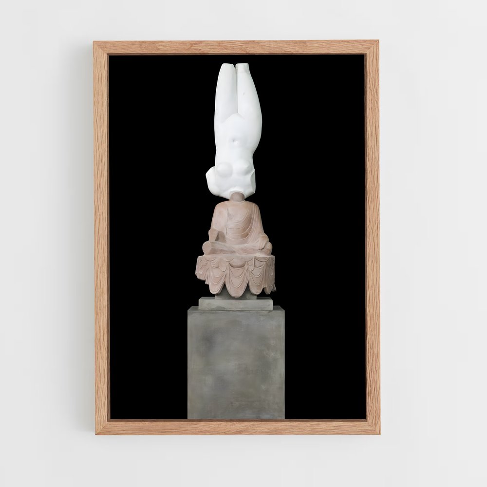 ap-aphrodite of knidos-4 cadre Bois clair