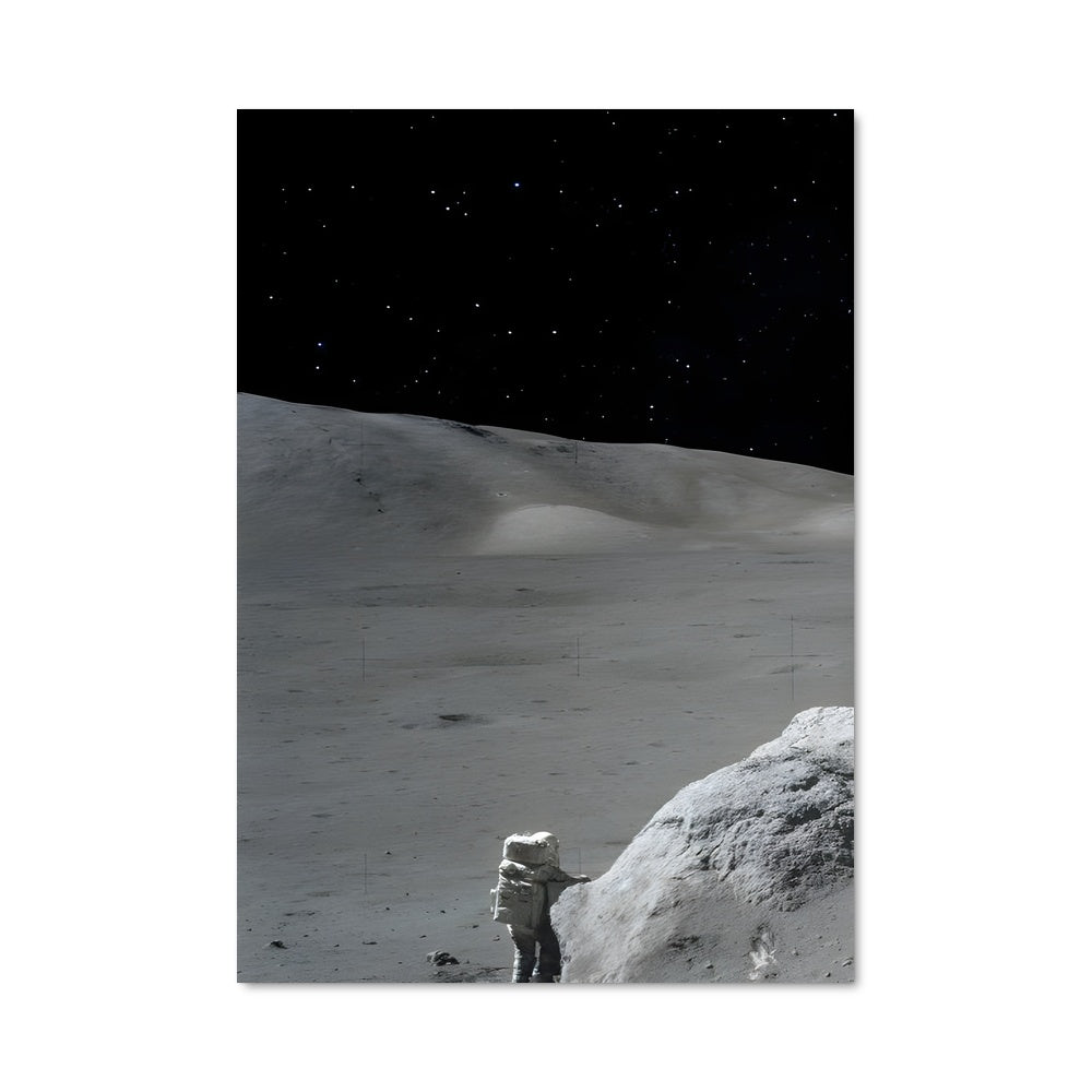 Poster L'Astronaute et le Rocher