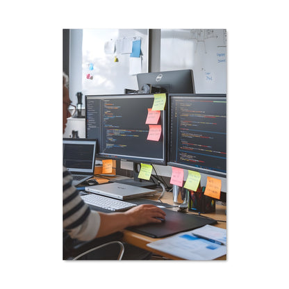 Poster Codeur en Action