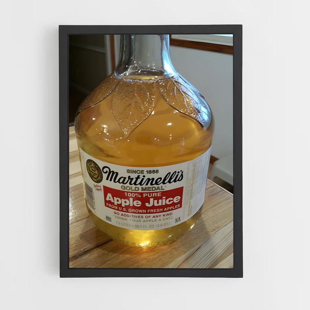 ap-apple juice-1 cadre Noir