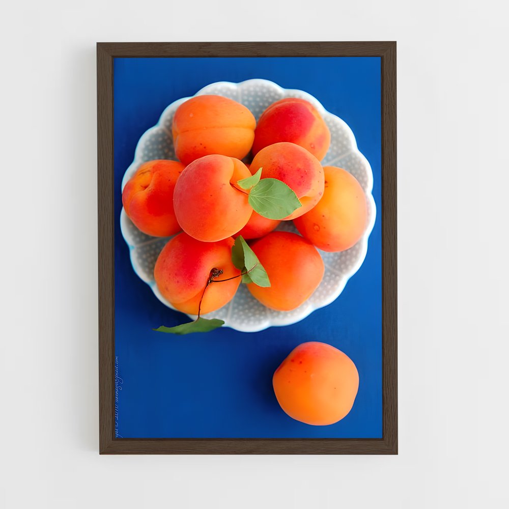 ap-apricot-3 cadre Bois foncé