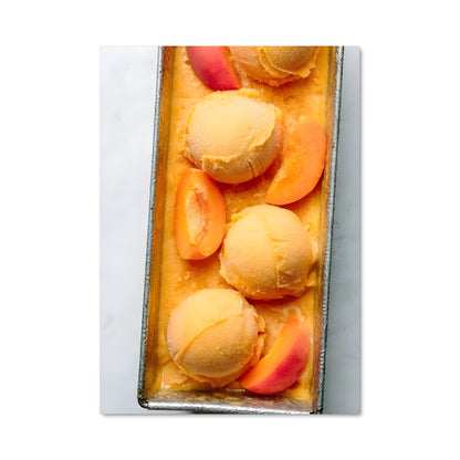 Poster Crème Pêchée