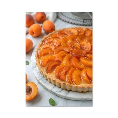 Poster Tarte aux Pêches