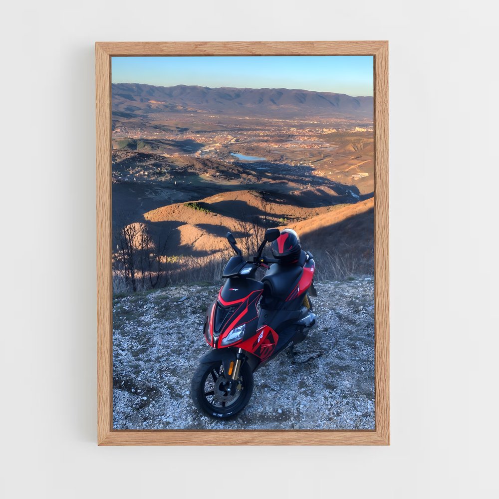 ap-aprilia sr-5 cadre Bois clair