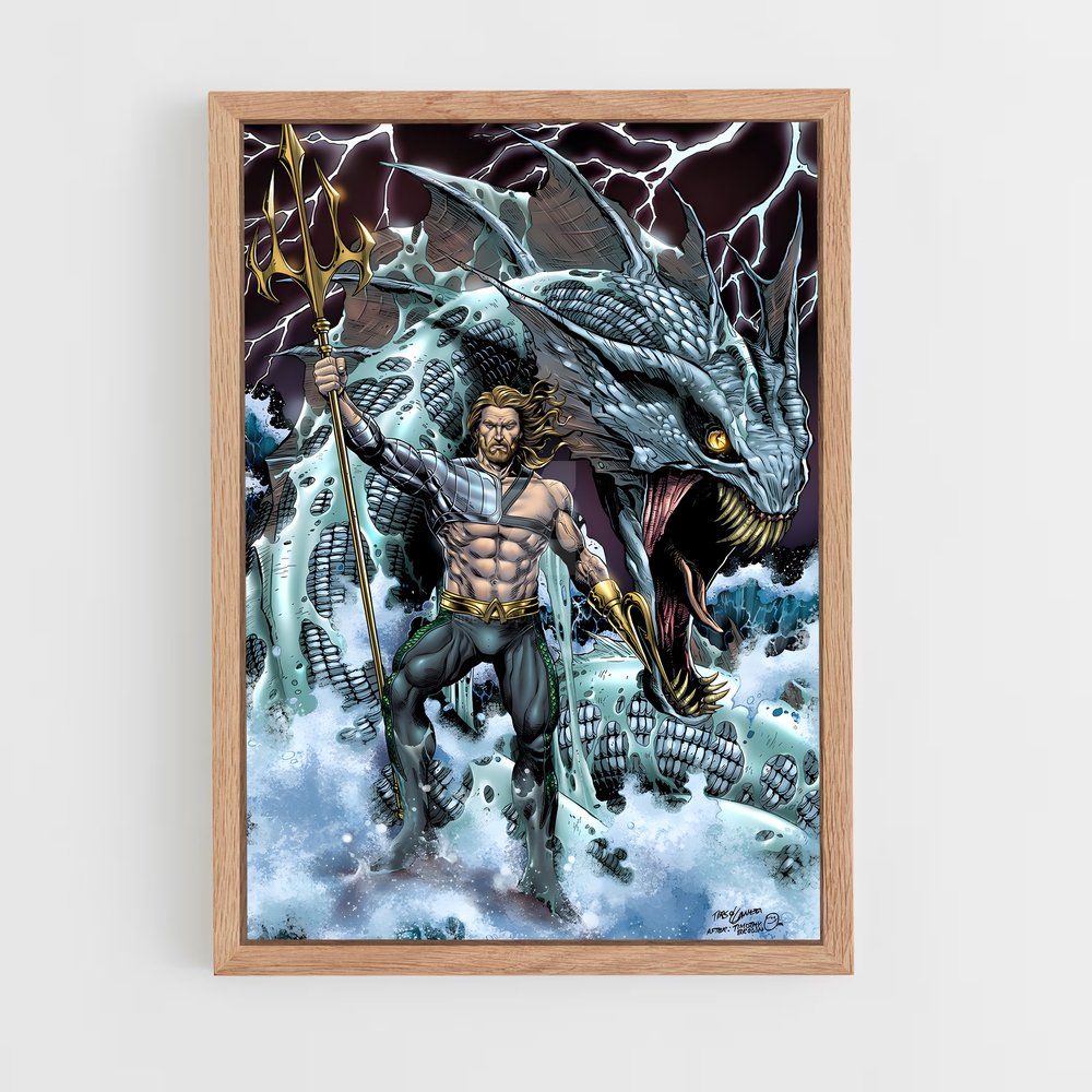 ap-aquaman-10 cadre Bois clair
