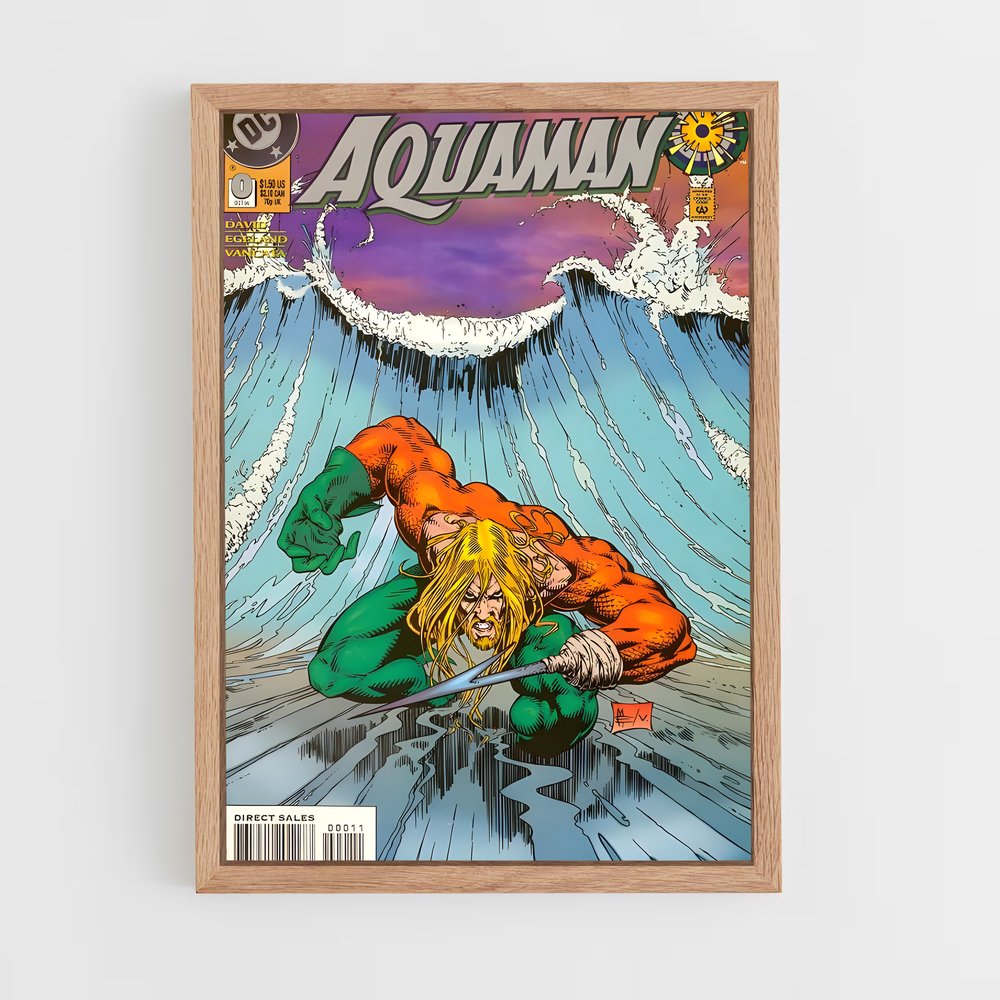 ap-aquaman-16 cadre Bois clair