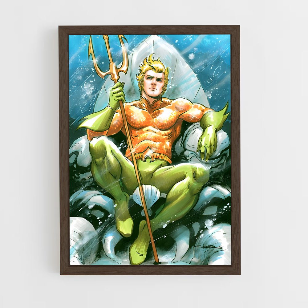 ap-aquaman-2 cadre Bois foncé