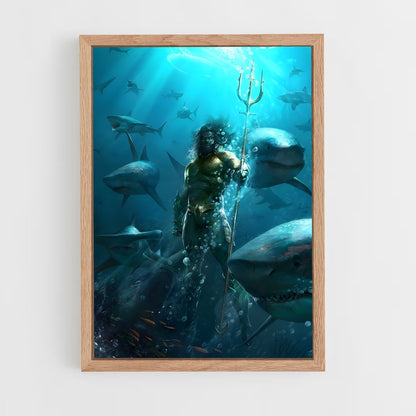 ap-aquaman-9 cadre Bois clair