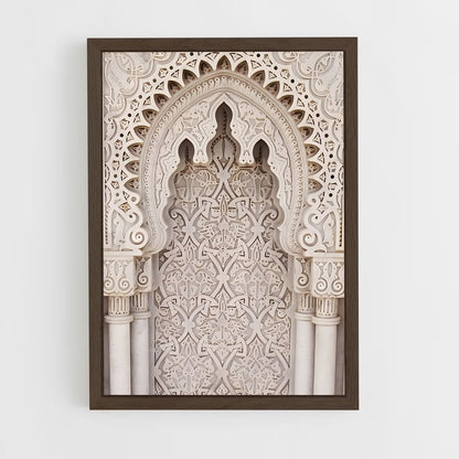 ap-arabesque-2 cadre Bois foncé