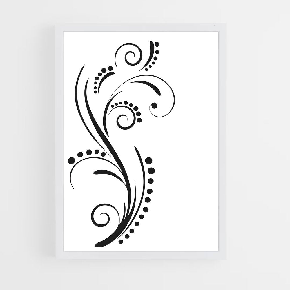 ap-arabesque-5 cadre Blanc