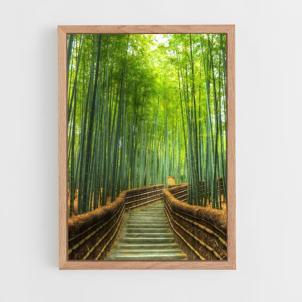 ap-arashiyama bamboo grove-1 cadre Bois clair
