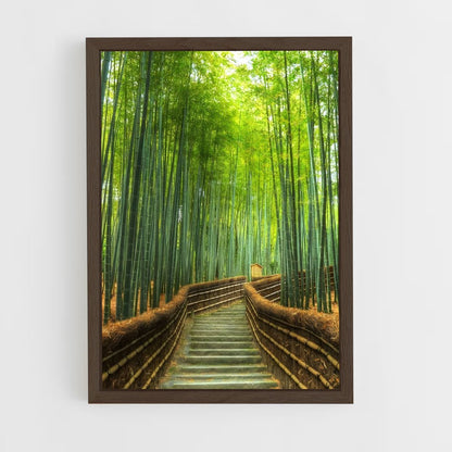 ap-arashiyama bamboo grove-1 cadre Bois foncé