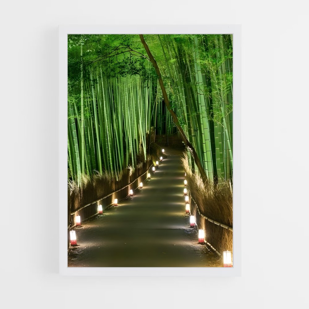ap-arashiyama bamboo grove-3 cadre Blanc