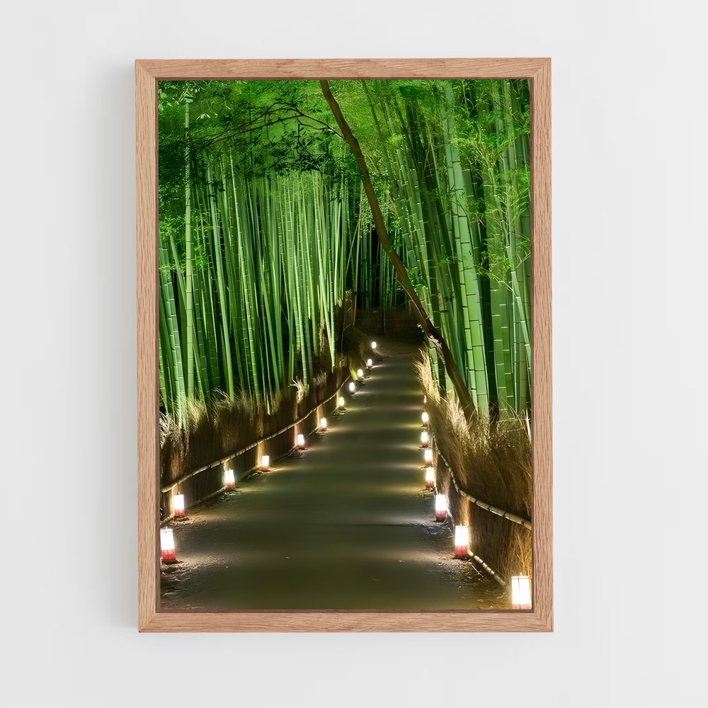 ap-arashiyama bamboo grove-3 cadre Bois clair