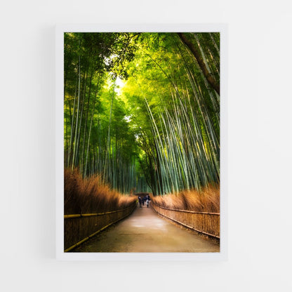 ap-arashiyama bamboo grove-4 cadre Blanc
