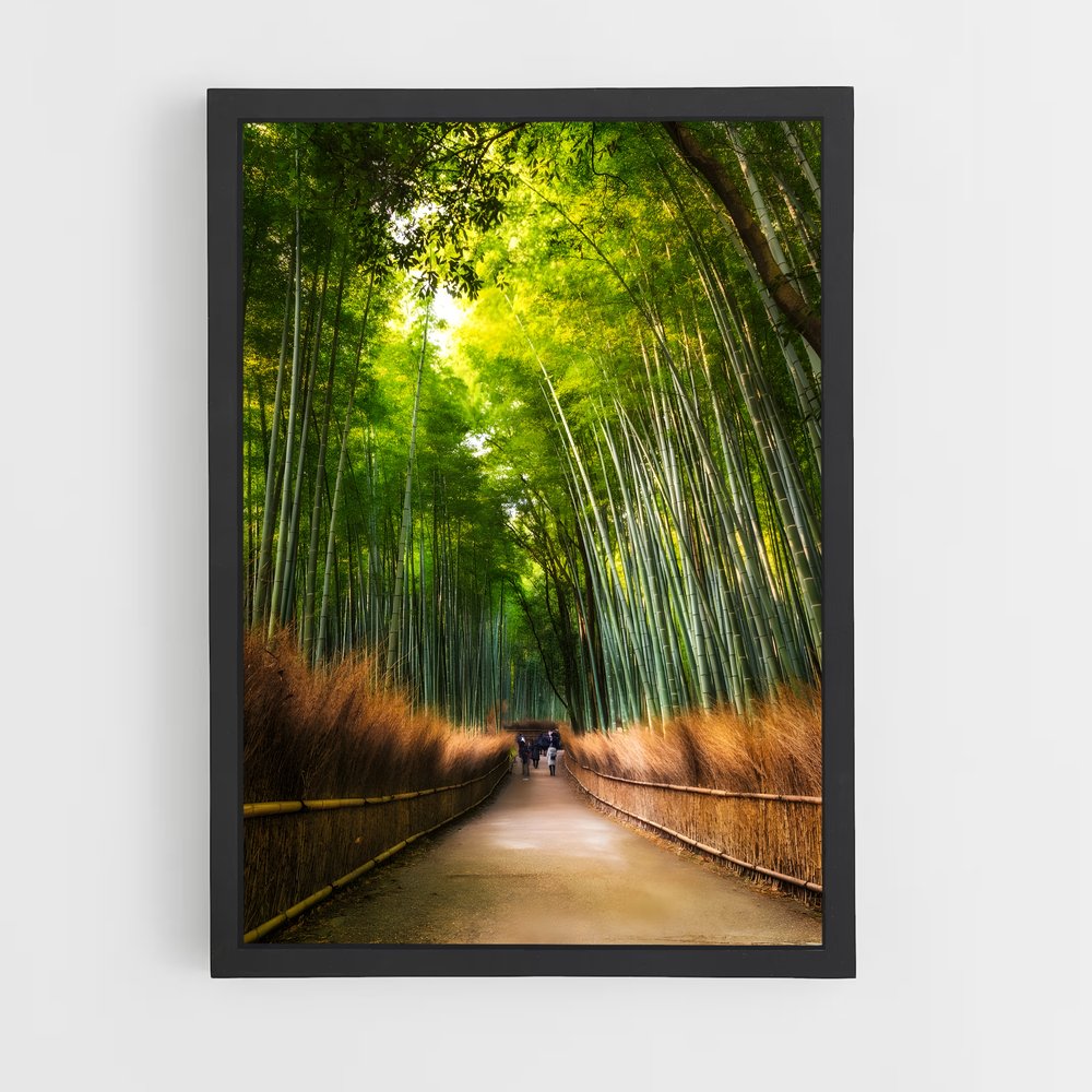 ap-arashiyama bamboo grove-4 cadre Noir