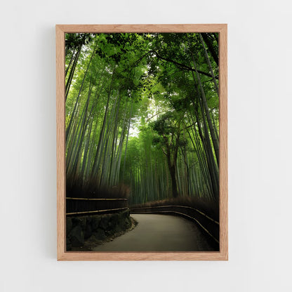 ap-arashiyama bamboo grove-5 cadre Bois clair
