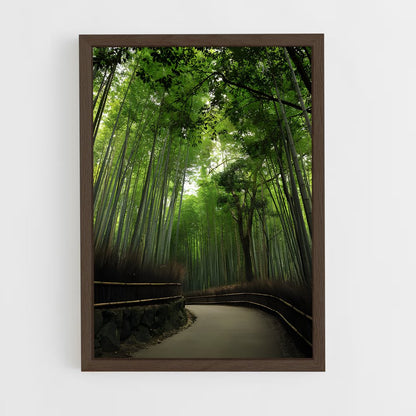 ap-arashiyama bamboo grove-5 cadre Bois foncé