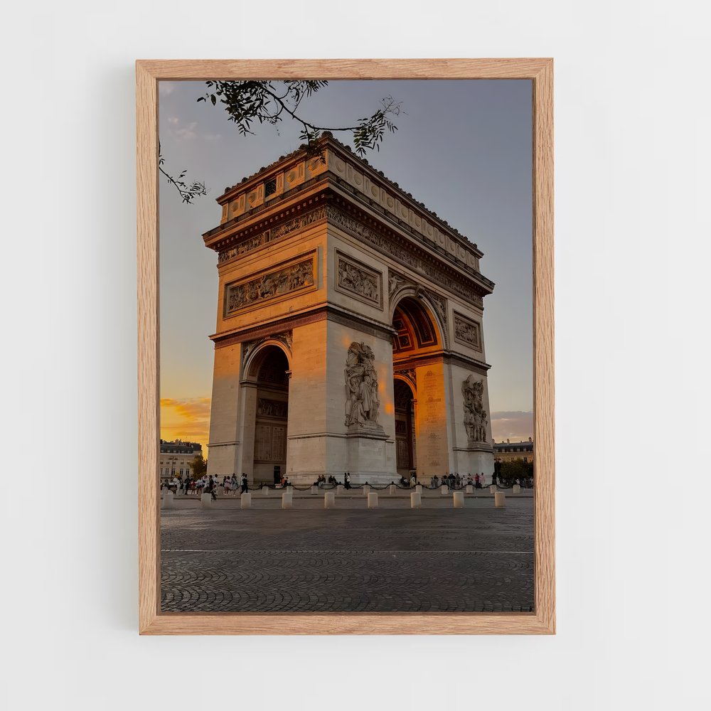 ap-arc de triomphe-2 cadre Bois clair