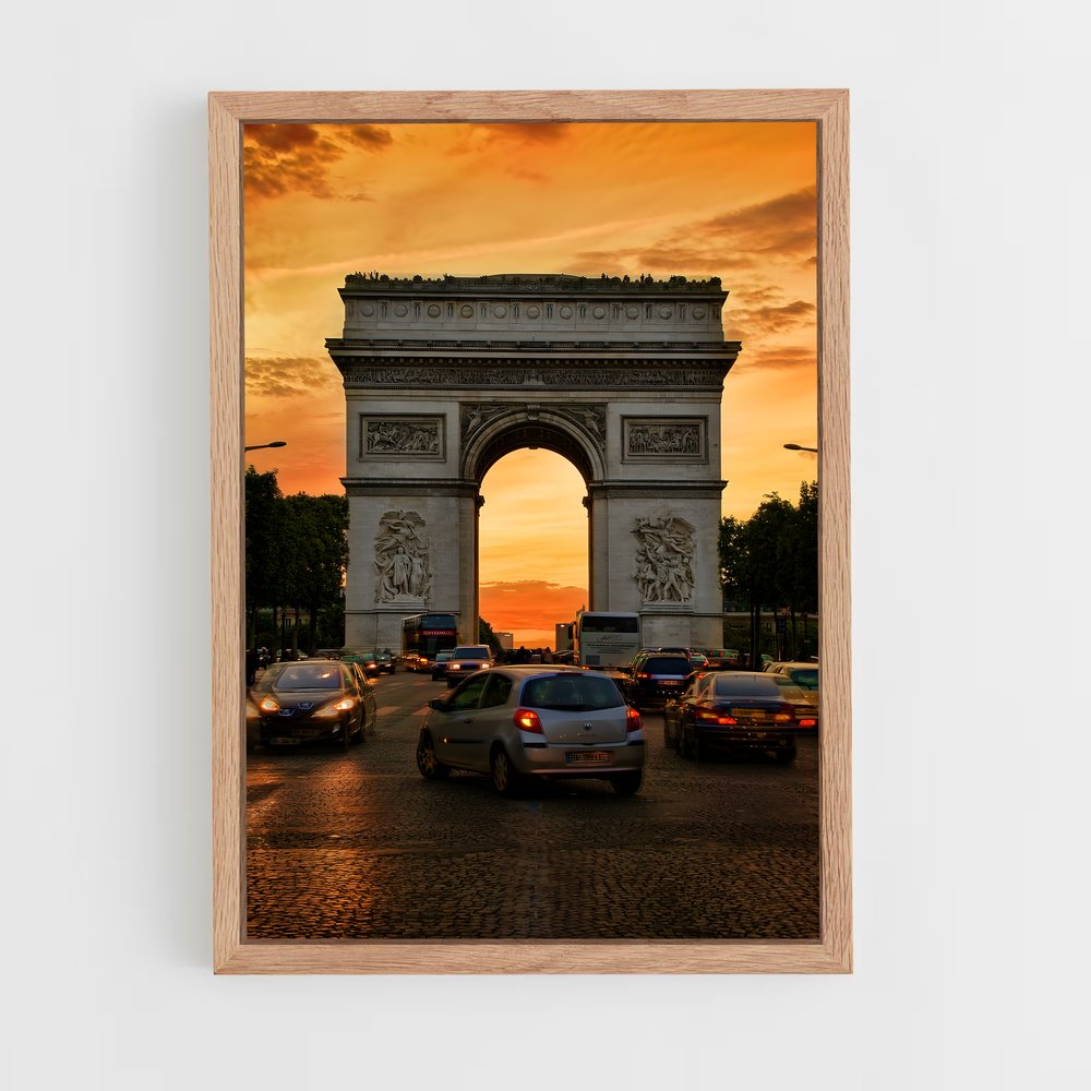 ap-arc de triomphe-3 cadre Bois clair