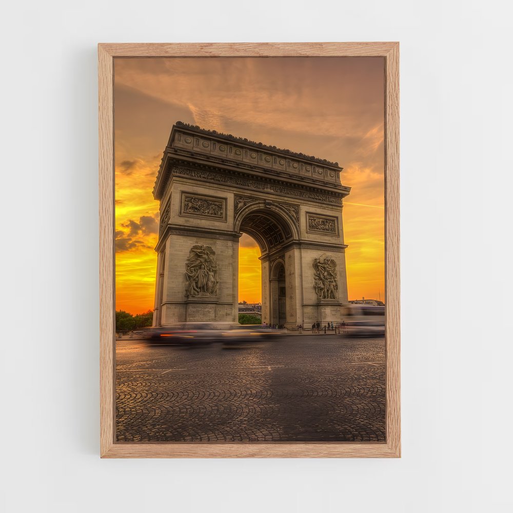 ap-arc de triomphe-4 cadre Bois clair