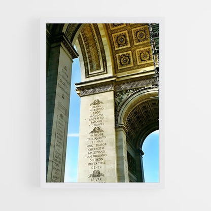 ap-arc de triomphe-6 cadre Blanc