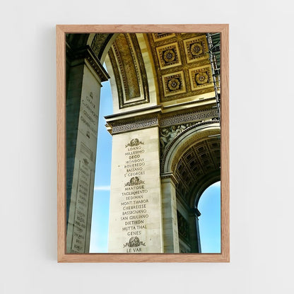 ap-arc de triomphe-6 cadre Bois clair