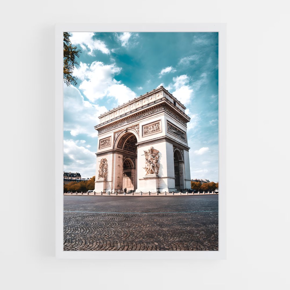 ap-arc de triomphe-7 cadre Blanc