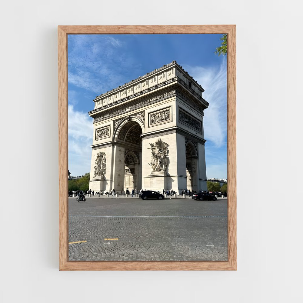 ap-arc de triomphe-8 cadre Bois clair