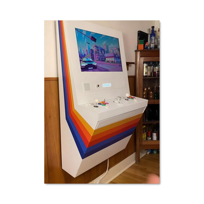 Poster Rainbow Arcade