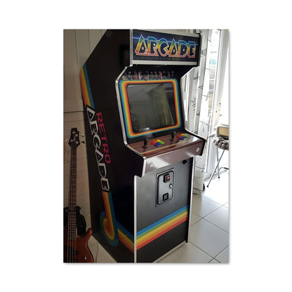 Poster Noir Arcade