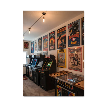 Poster Arcade machines 125