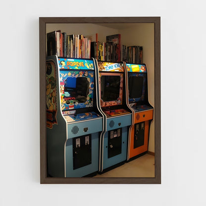 ap-arcade machines-1 cadre Bois foncé