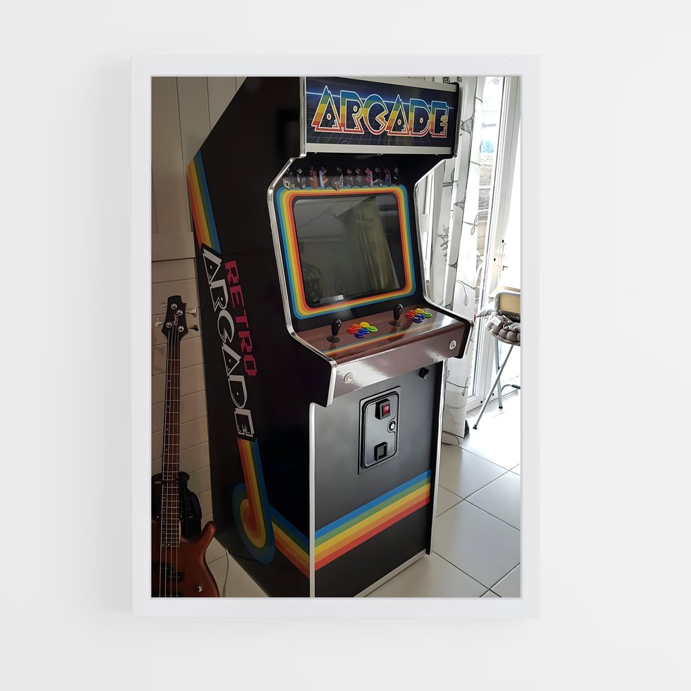 ap-arcade machines-6 cadre Blanc