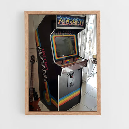 ap-arcade machines-6 cadre Bois clair