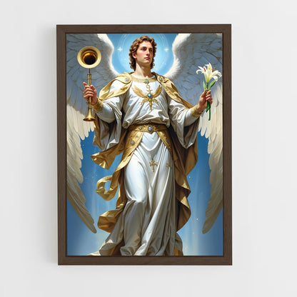 ap-archangel gabriel-1 cadre Bois foncé