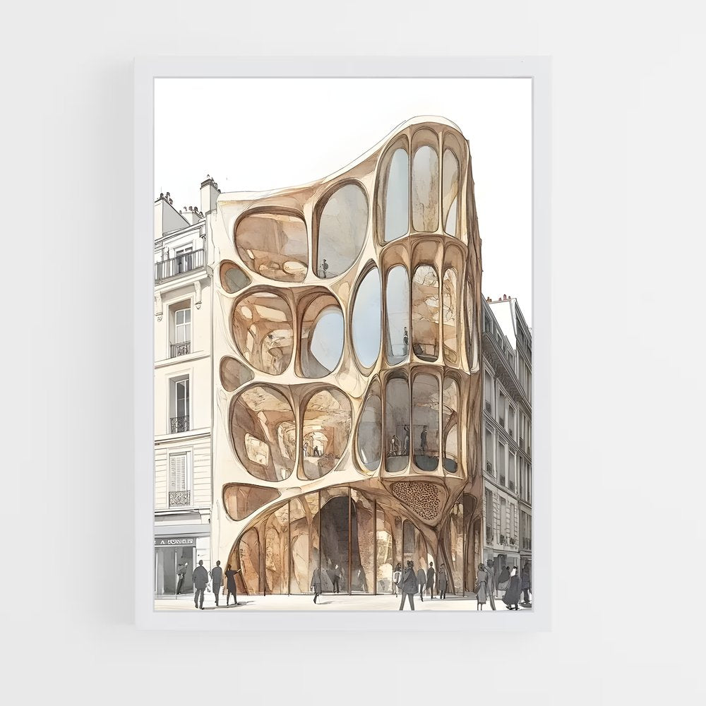 ap-architecture-3 cadre Blanc
