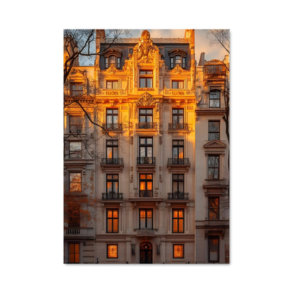 Poster Façade Éblouissante