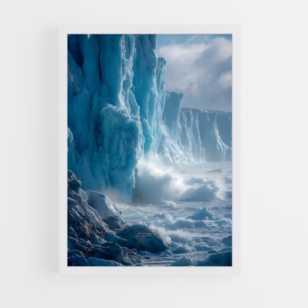 ap-arctic ice-7 cadre Blanc