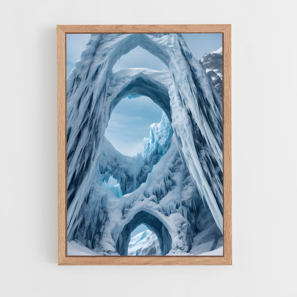 ap-arctic ice-8 cadre Bois clair